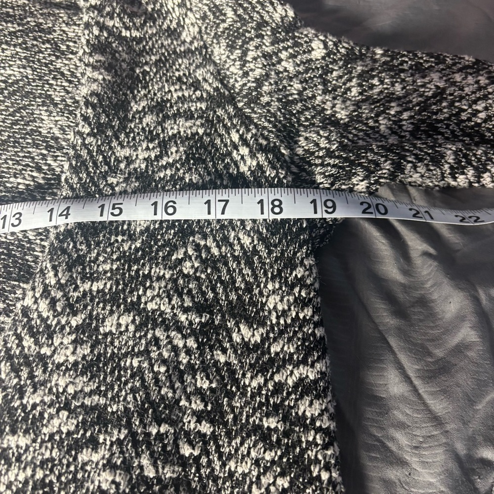 LuLaRoe Black and gray marled knit open-front cardigan - Picture 7 of 8